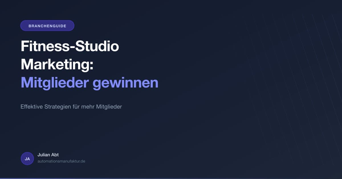 Marketing Strategien für Fitnessstudios